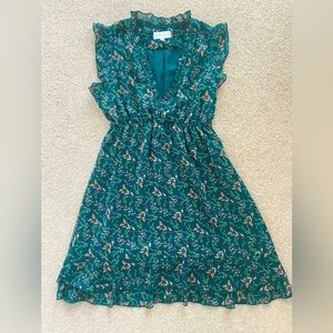 APRICOT Floral Mini Dress- Size S